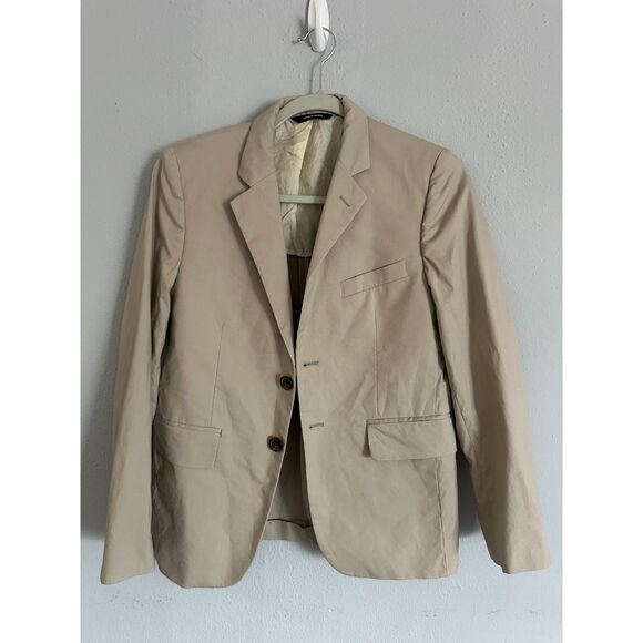 Brooks Brothers Other - Brooks Brothers Boys 14 Beige Blazer Sport Coat Cotton Blend Preppy